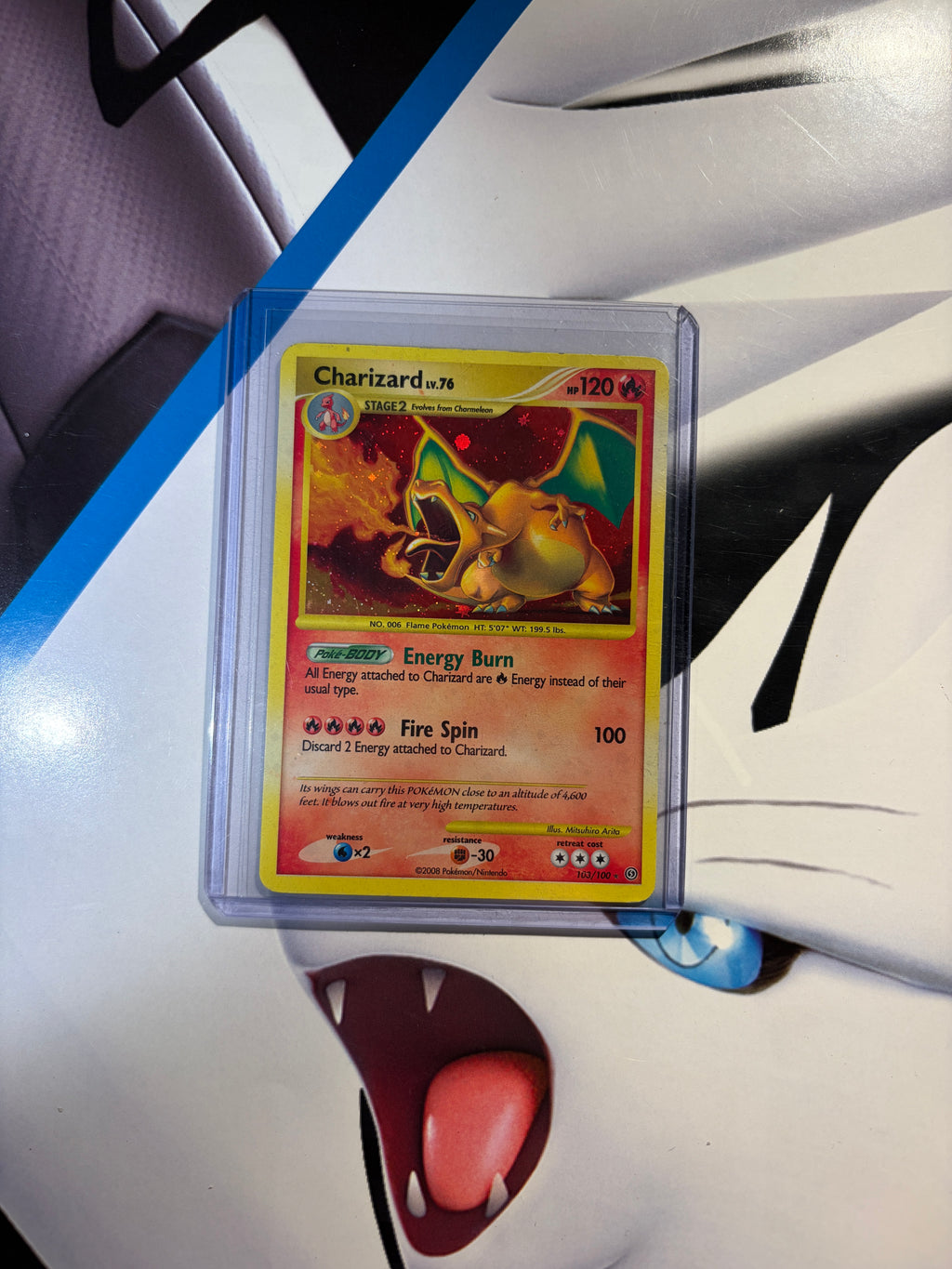 Charizard Lv. 76 holo