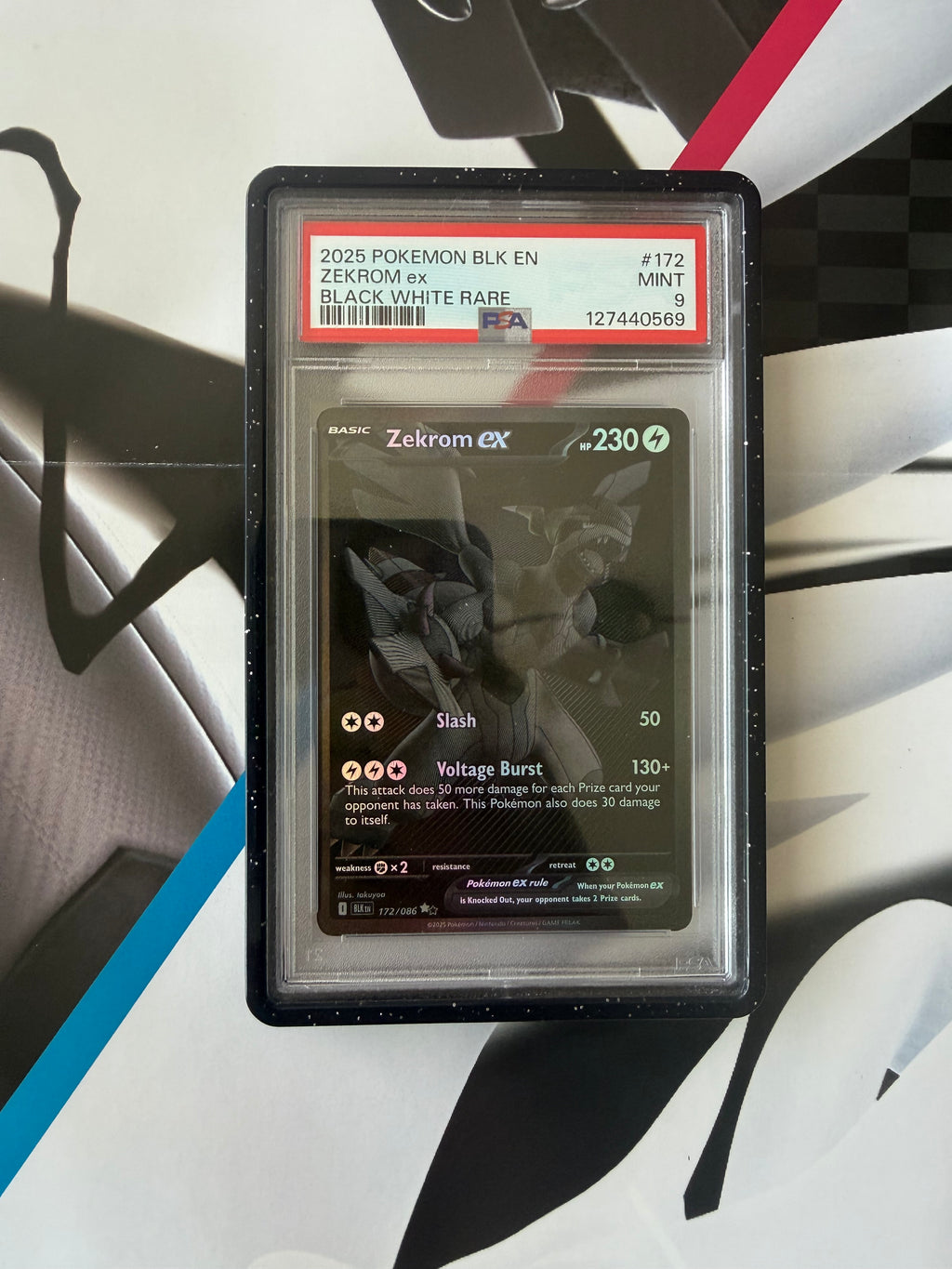 Zekrom Ex PSA 9